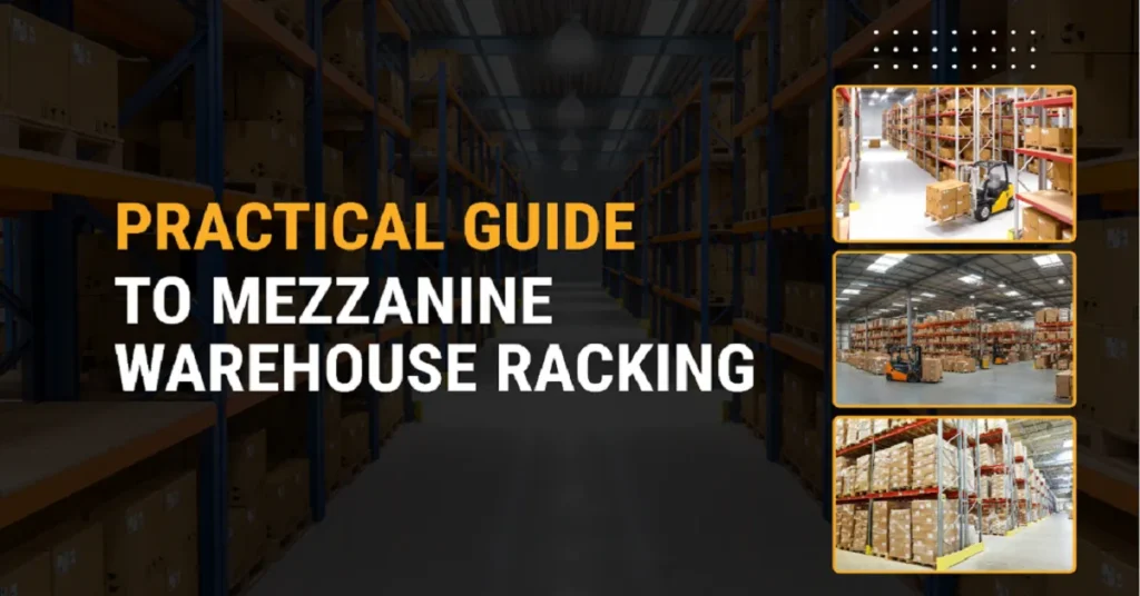 industrial mezzanine shelving for efficient space