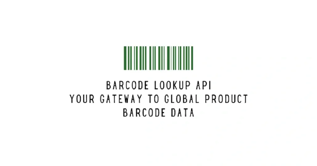 Barcode Lookup API